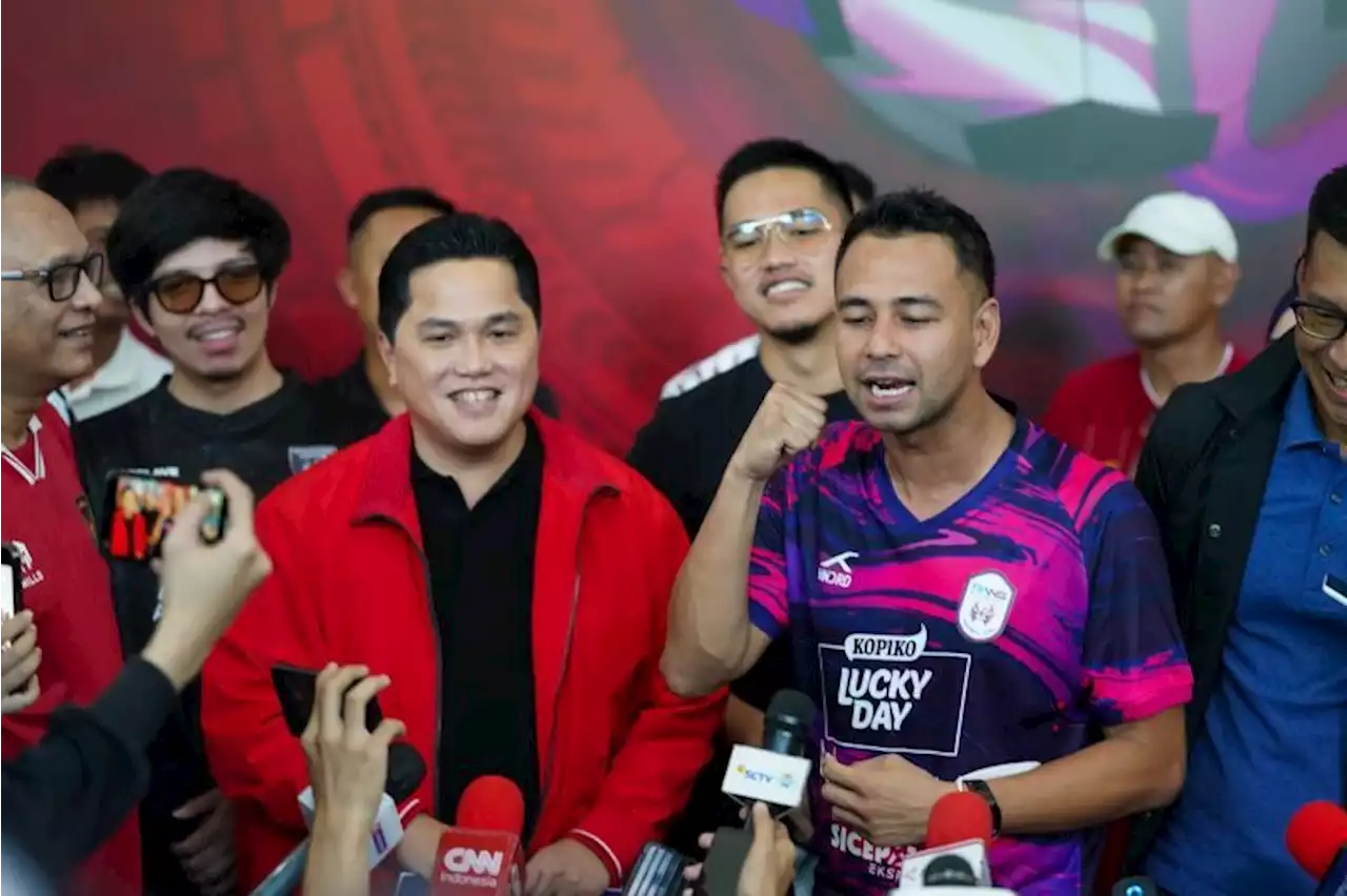 Raffi Ahmad: Erick Thohir punya nyali benahi sepak bola Indonesia