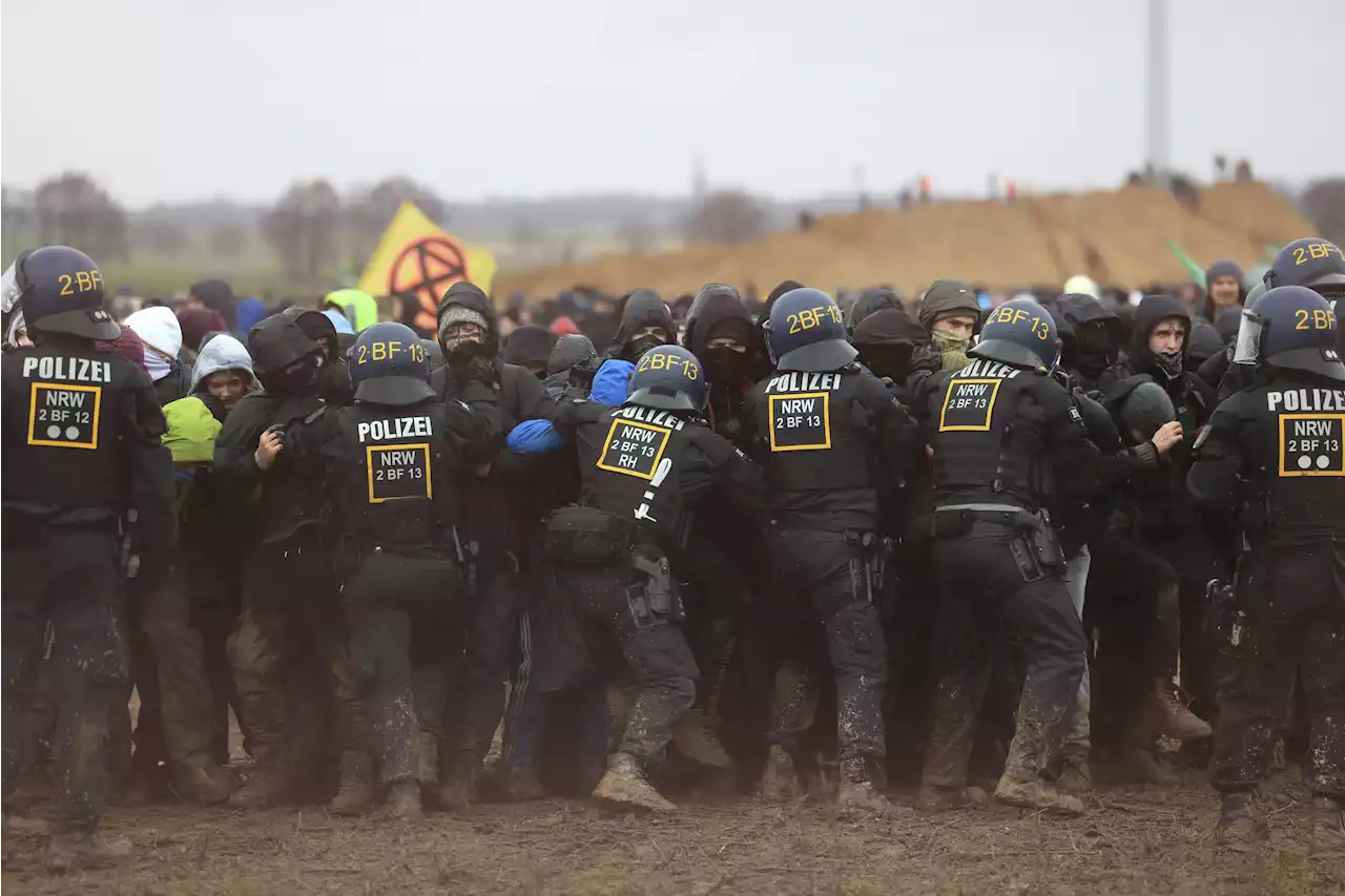 Thousands protest in Germany against coal mine expansion