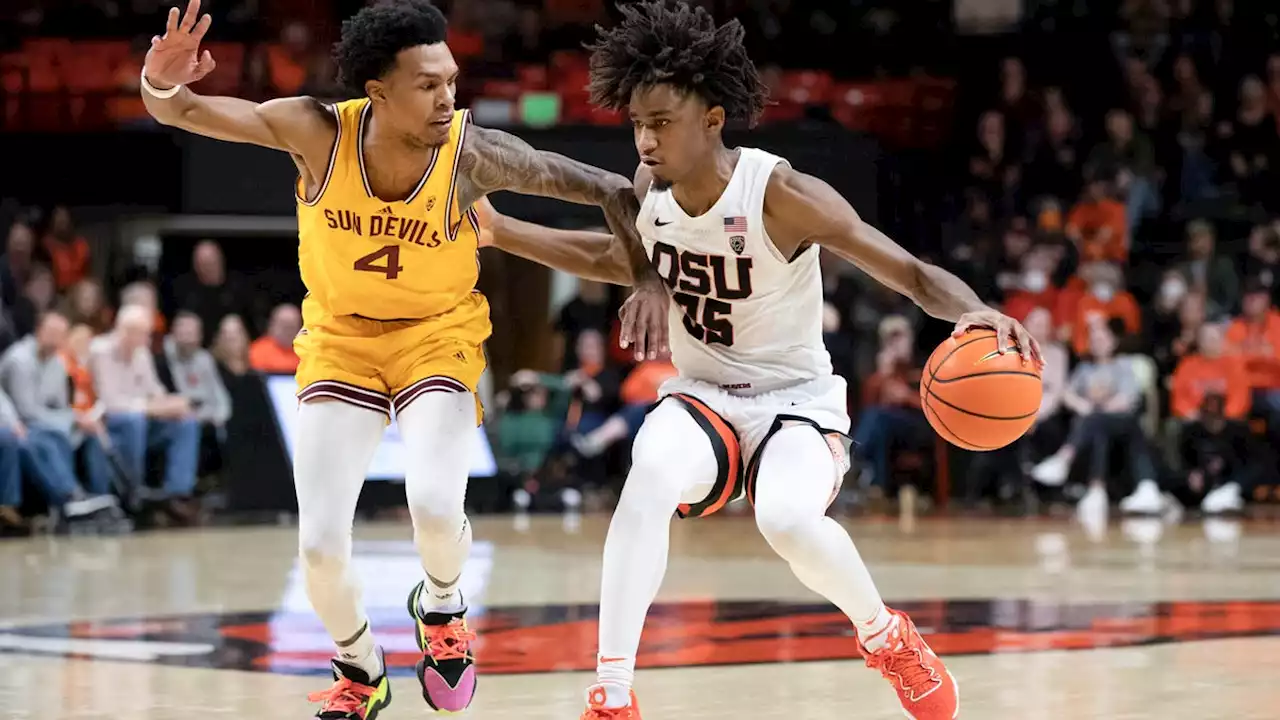 Arizona State overcomes Oregon State on road for 15th win of season