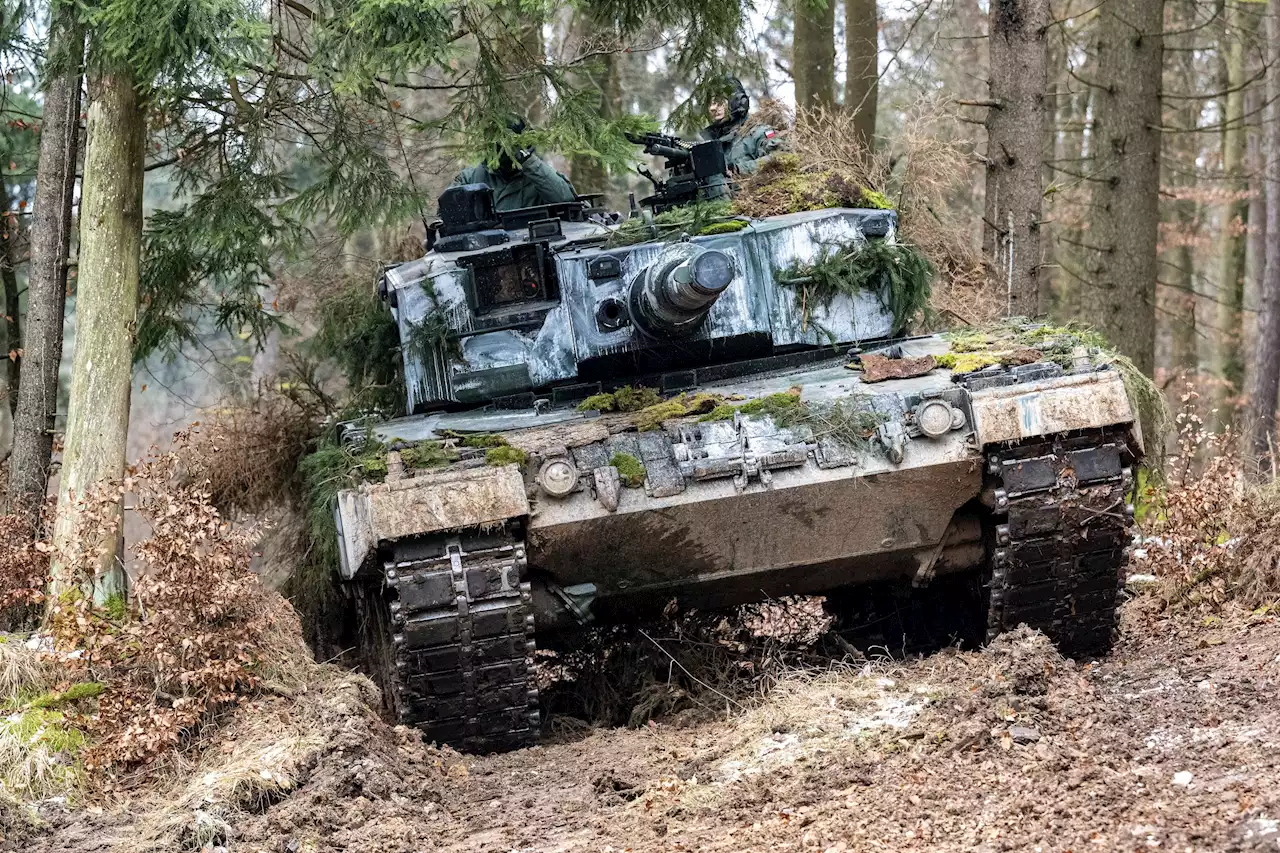 Rheinmetall: Können Leopard-Panzer erst 2024 an Ukraine liefern