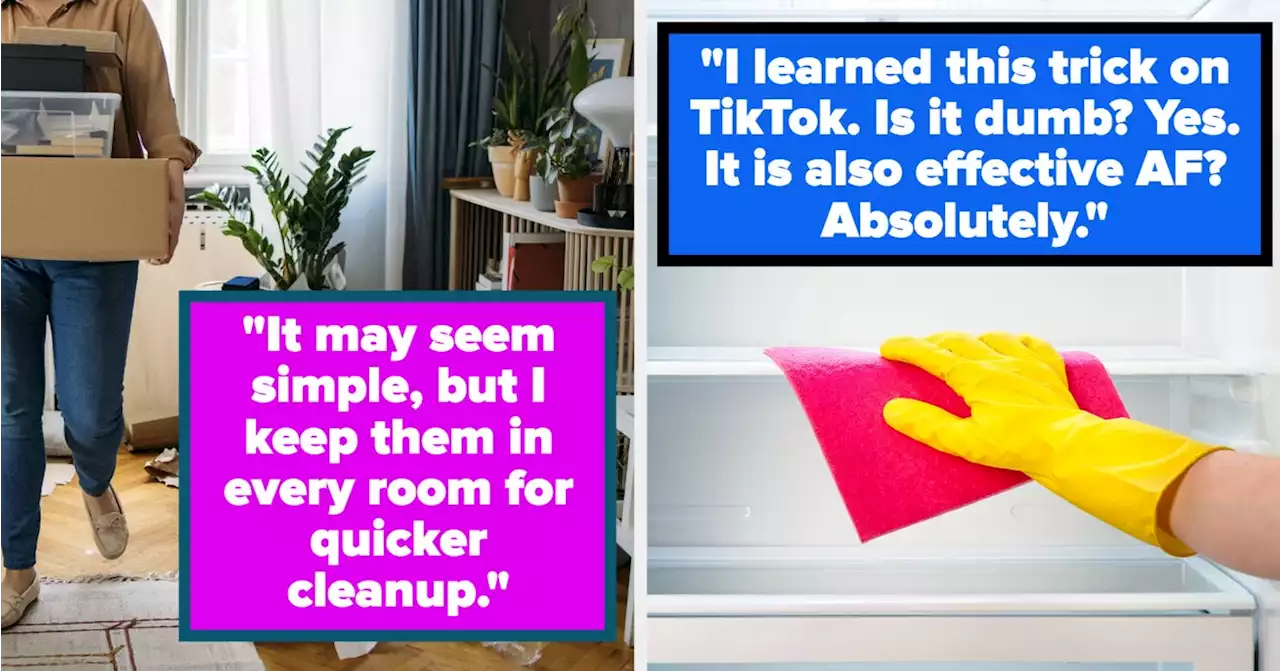 ADHD Adults Are Sharing Their Tricks For Keeping Their House Clean Without Feeling Overwhelmed