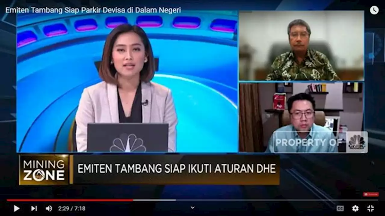 Video: Emiten Tambang Siap Parkir Devisa di Dalam Negeri