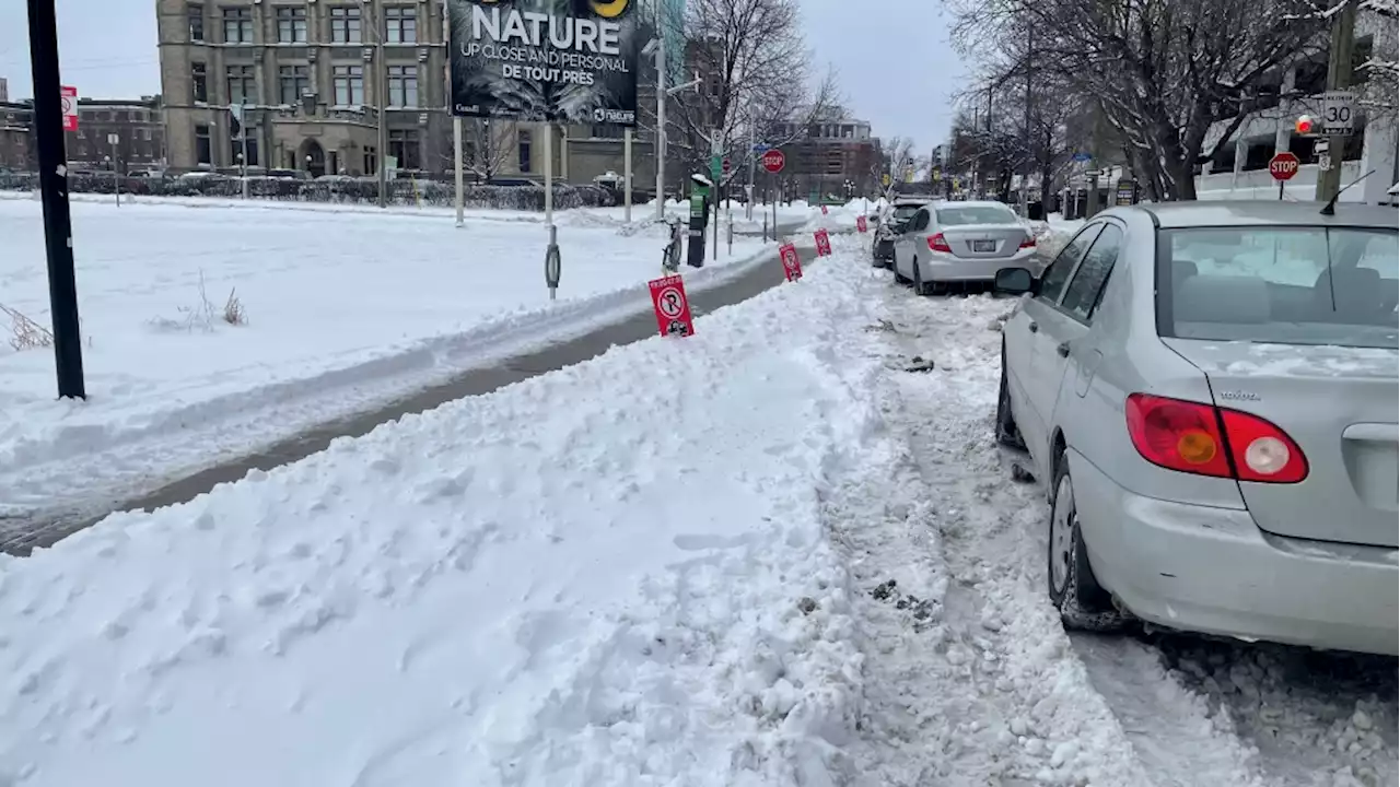 City to begin removing giant snowbanks from streets and sidewalks