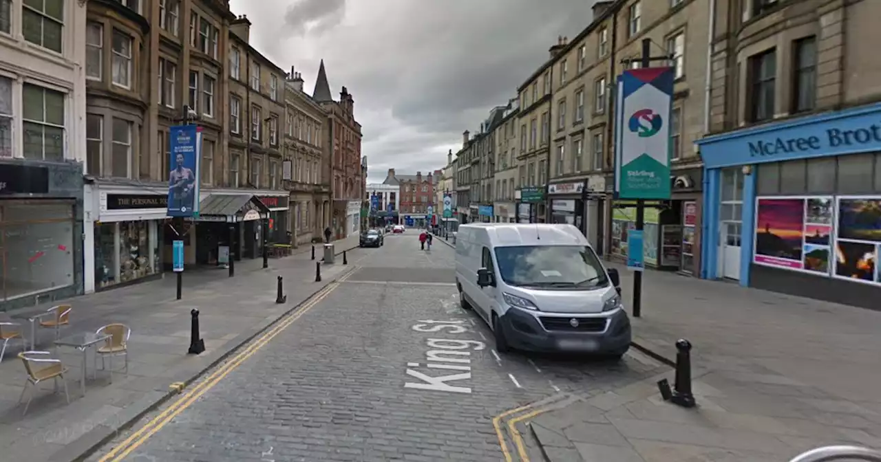 Pensioner left seriously injured after hit and run in Stirling city centre