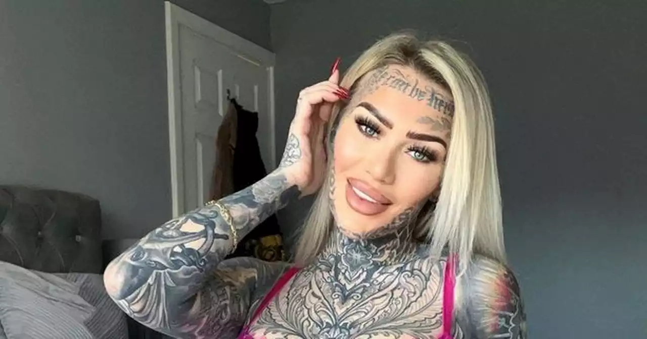 UK's 'most tattooed woman' looks completely different before ink