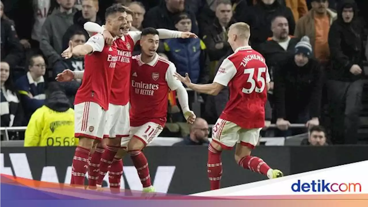 Arsenal Ungguli Tottenham 2-0 di Babak Pertama