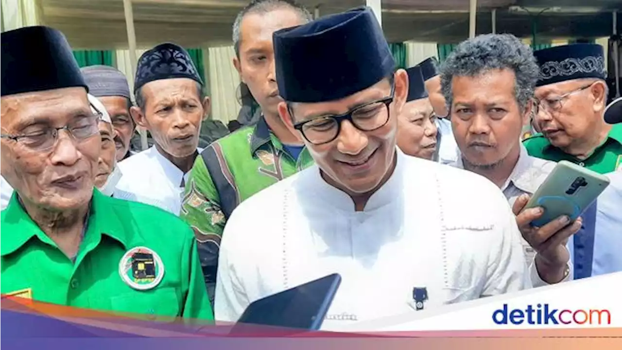 Dapat Dukungan Maju Capres 2024, Sandiaga: Saya Sampaikan pada Pimpinan