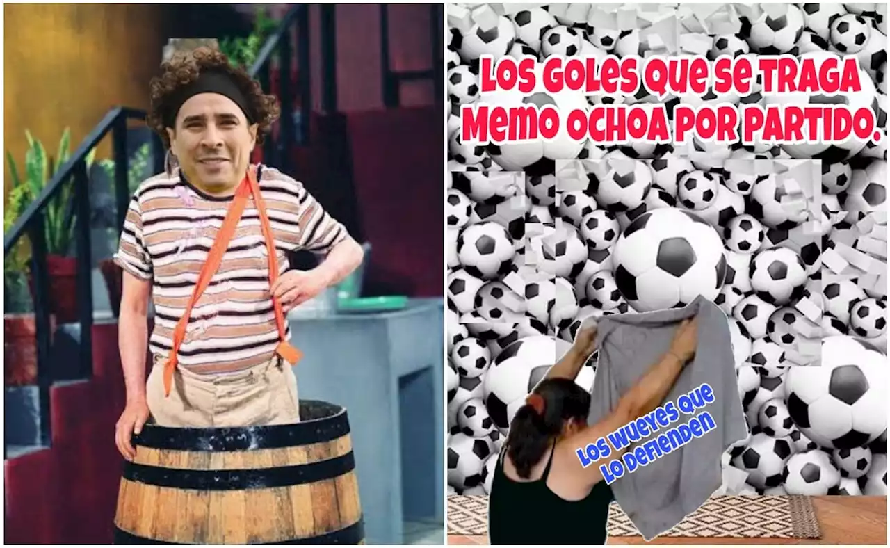 Guillermo Ochoa: Los mejores memes de la goleada que recibió el portero mexicano