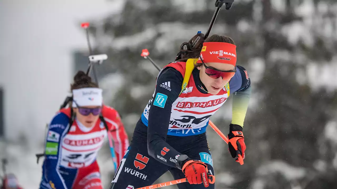 Biathlon-Weltcup in Ruhpolding: Vanessa Voigt stürmt Top 5 im Massenstart - Sieg für Julia Simon