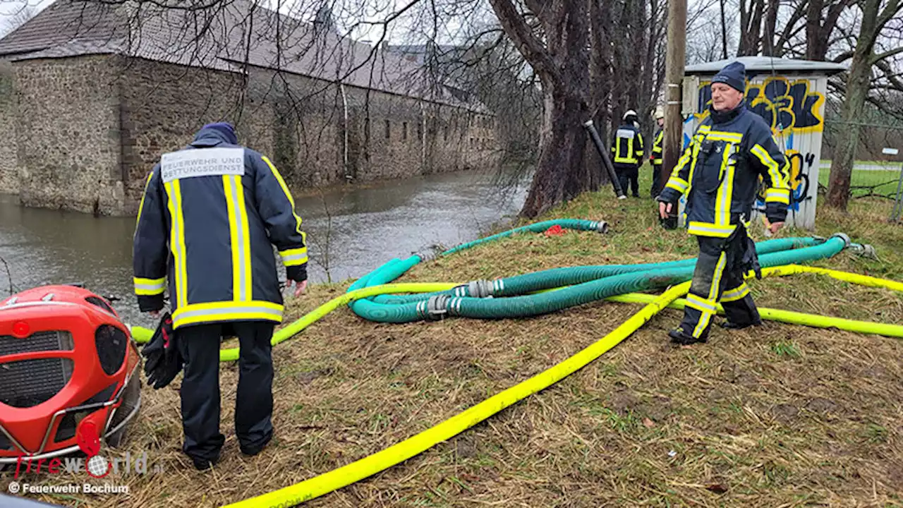 D: Burggraben in Bochum erreichte kritischen Wasserstand