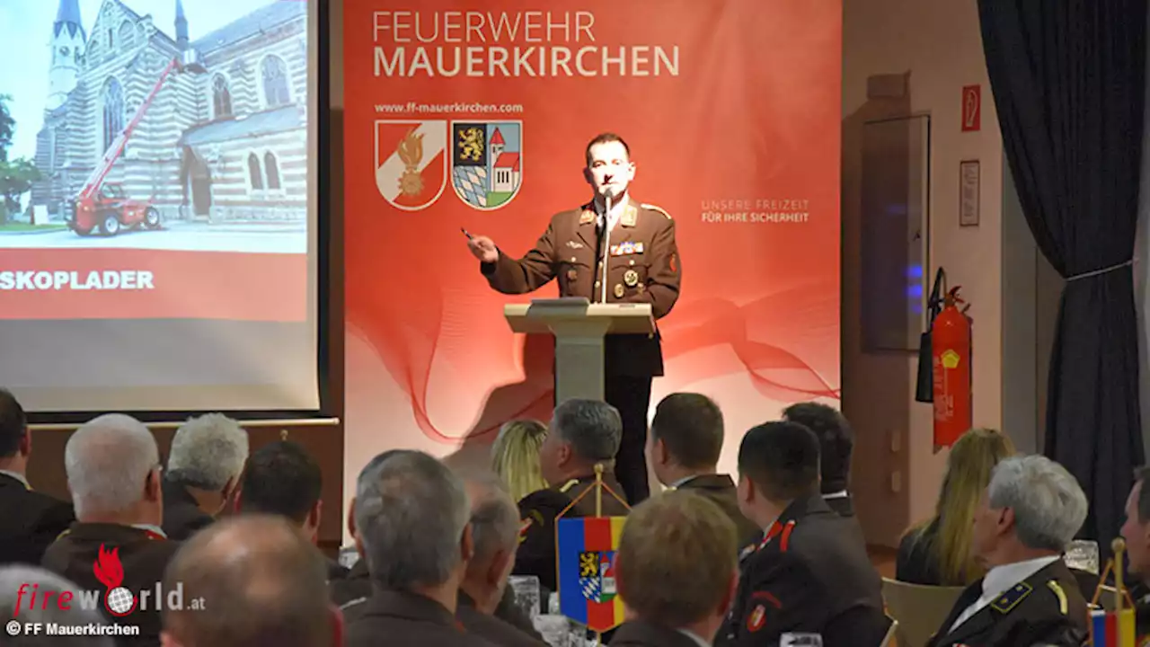 Oö: Feuerwehr Mauerkirchen zieht Bilanz für das Jahr 2022