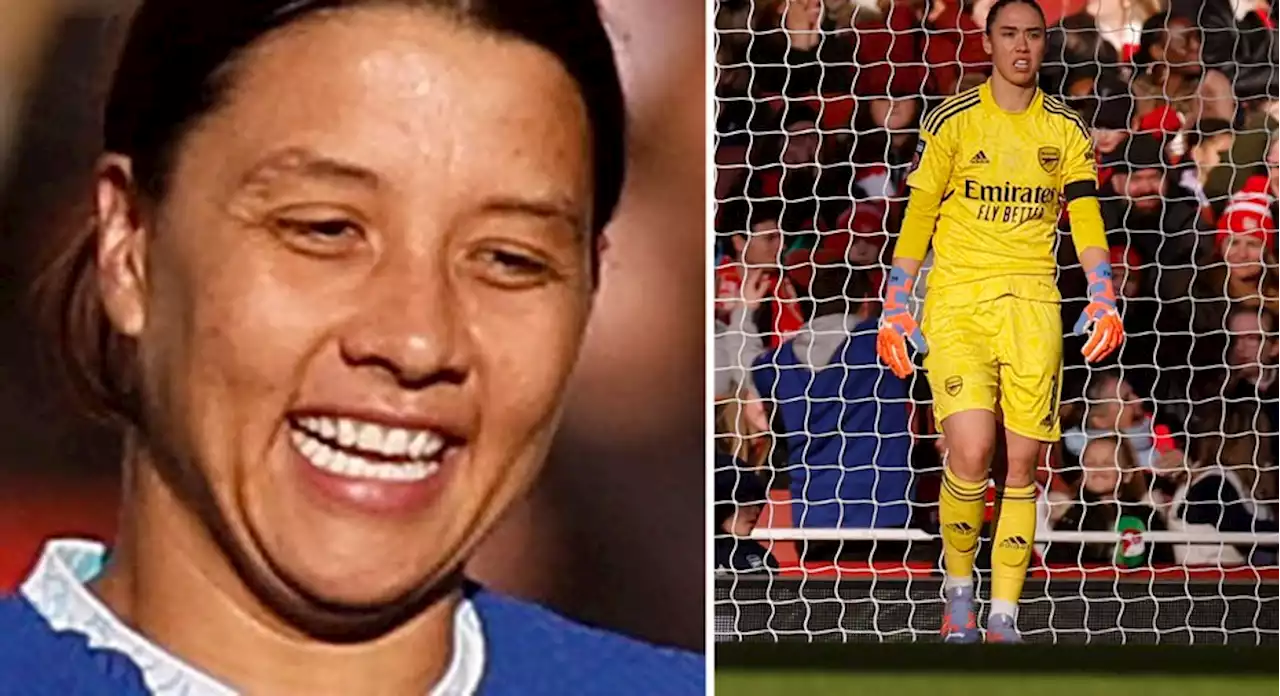 Sam Kerr räddade Chelsea från derbyförlust mot Arsenal