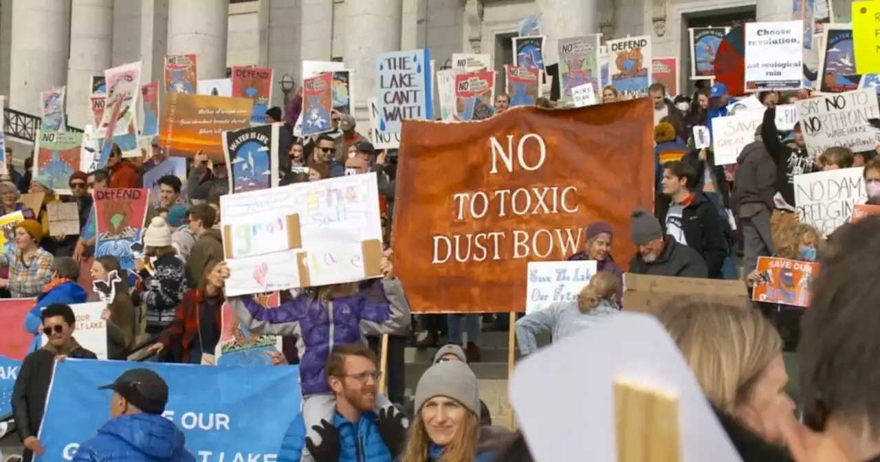 Rally to save Great Salt Lake urges Utah lawmakers to make 'meaningful change'