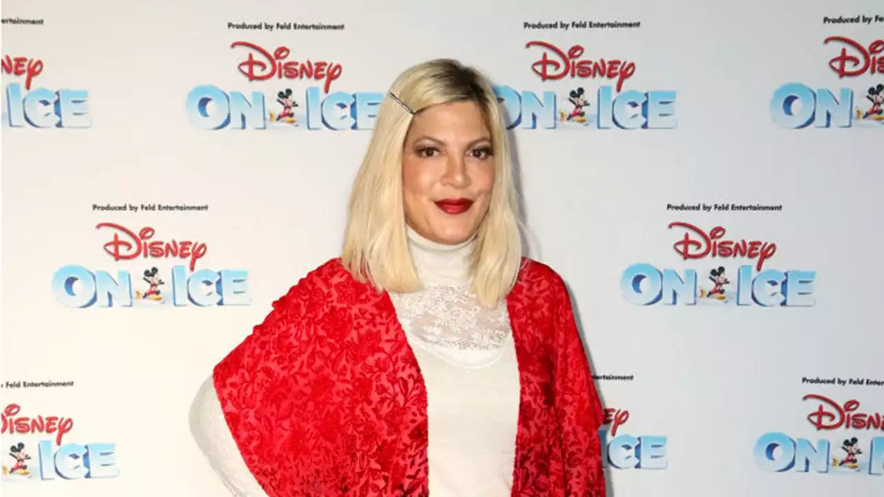 Tori Spelling says her daughter Stella, 14, is home from the hospital after suffering a 'Hemiplegic Migraine'