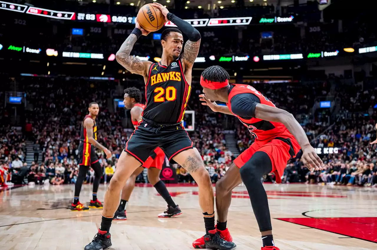 Atlanta Hawks lead wire to wire in win over Toronto Raptors