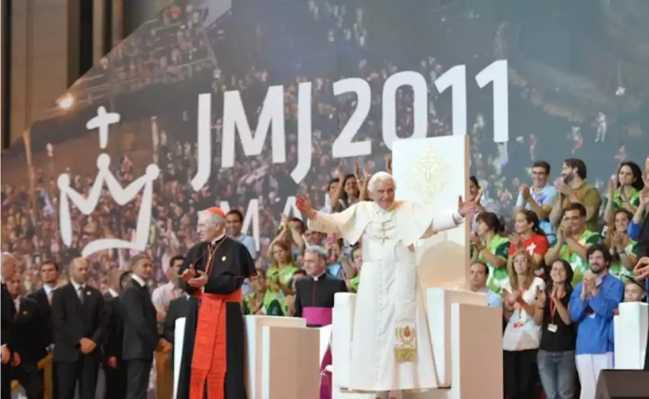 A look back at pope emeritus Benedict XVI’s participation in World Youth Days