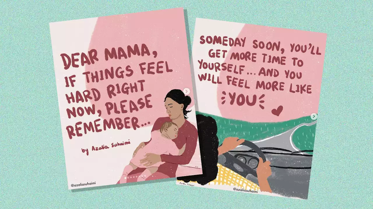 These Soothing Illustrations Are The Perfect Balm For Overwhelmed Mums