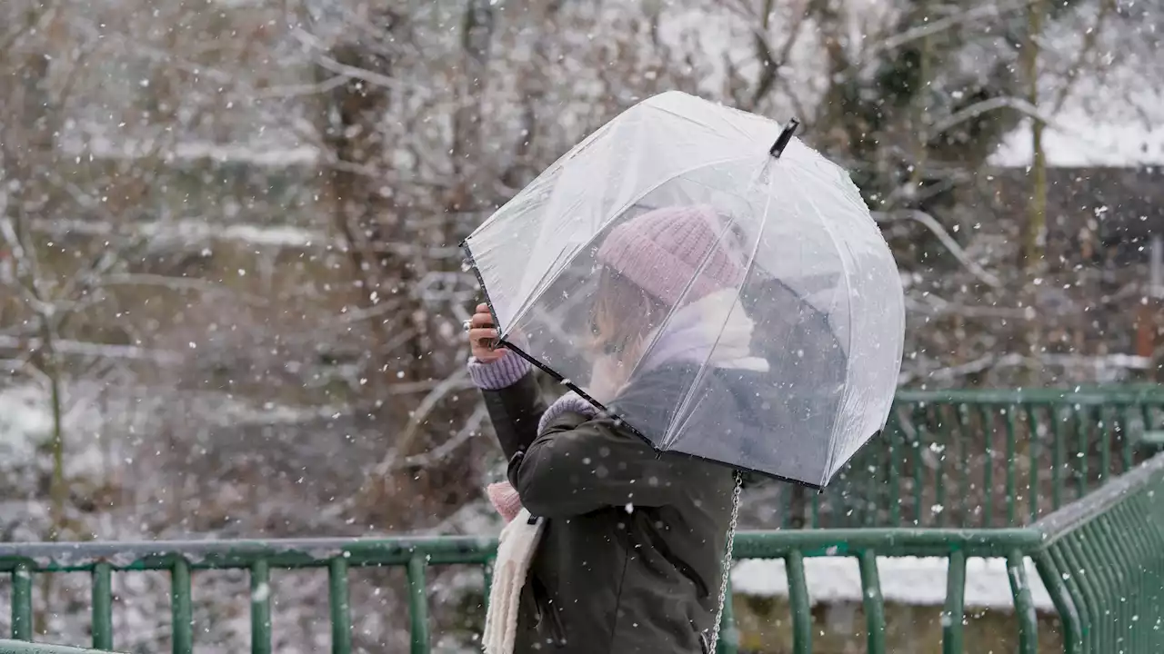 El lunes habrá lluvias, nieve y fuerte viento en la mayor parte de España