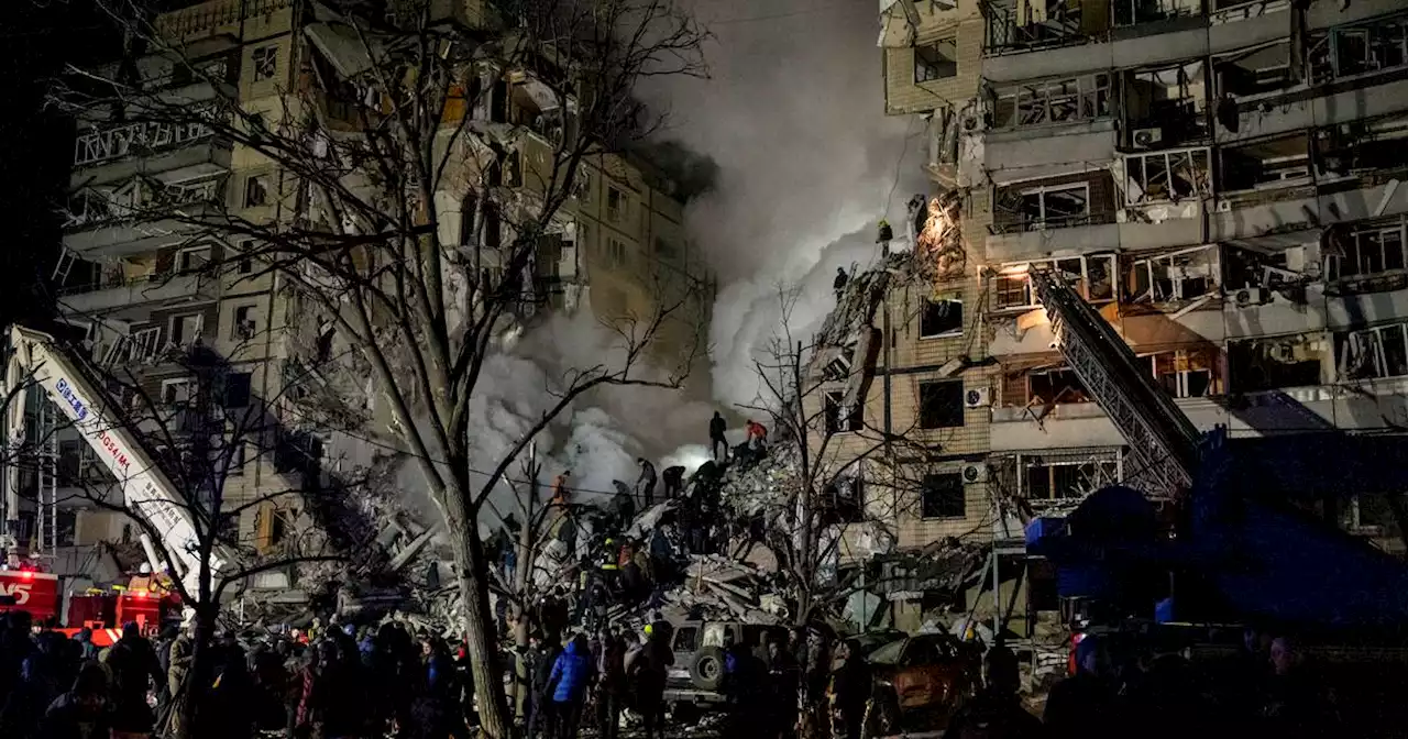 Death toll from Russian strike on Dnipro apartments rises to 14