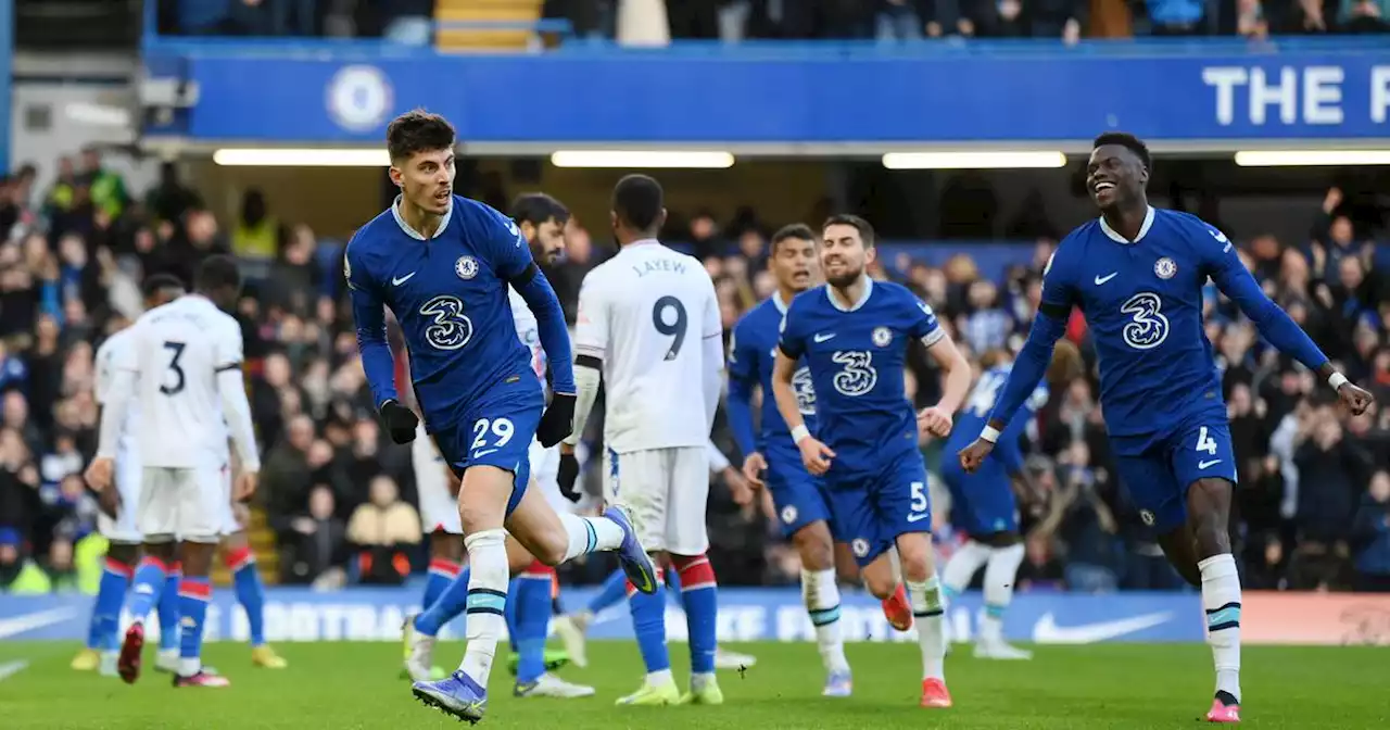 Kai Havertz on target as Chelsea edge Crystal Palace for crucial three points