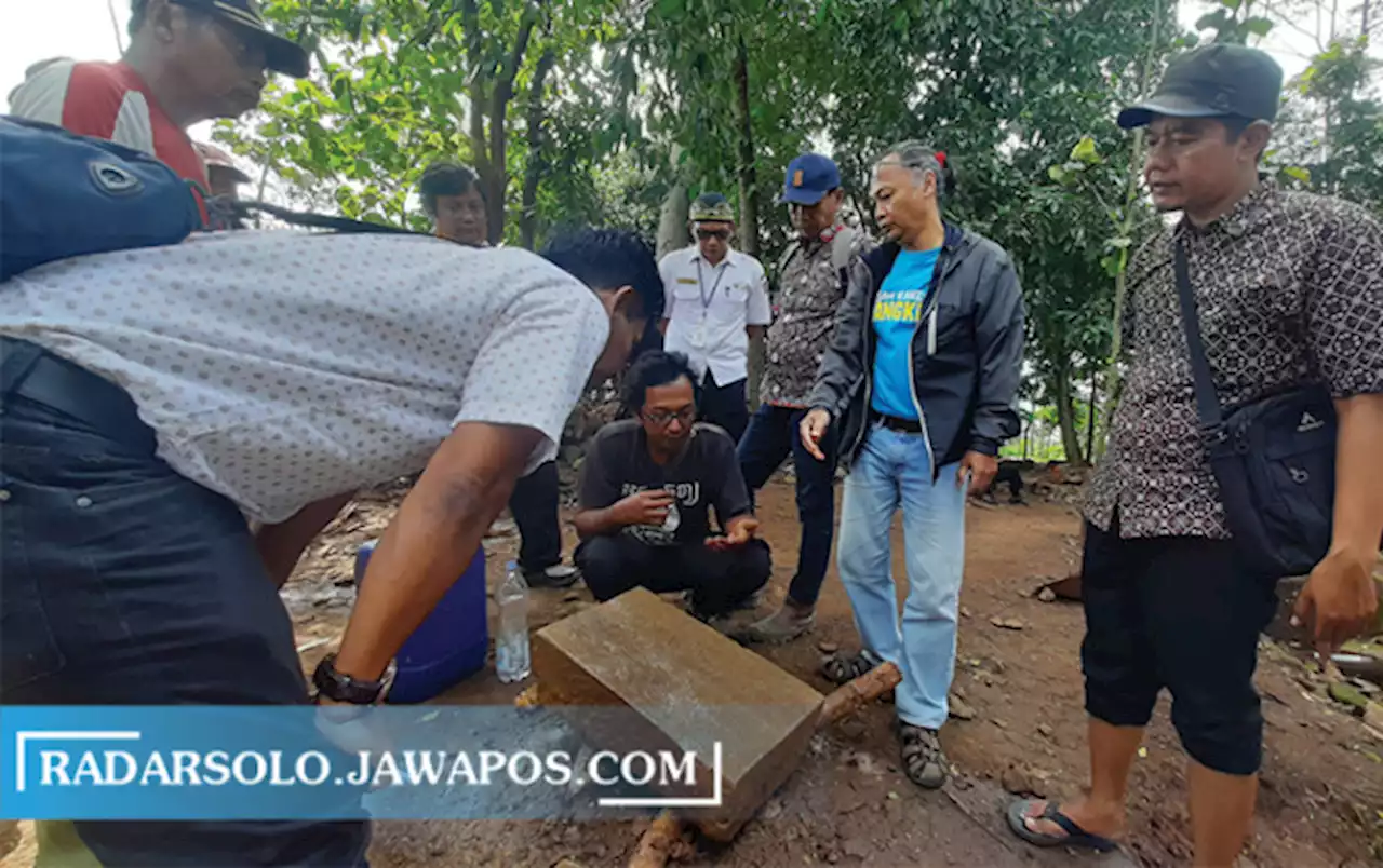 Dua Tahun Prasasti yang Ditemukan Desa Soropaten, Klaten Belum Terbaca