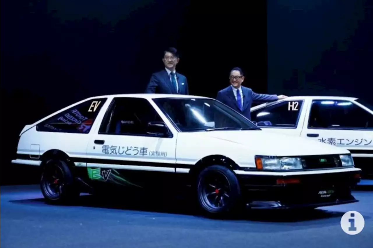 Toyota Sulap AE86 jadi Mobil Listrik dan Hidrogen