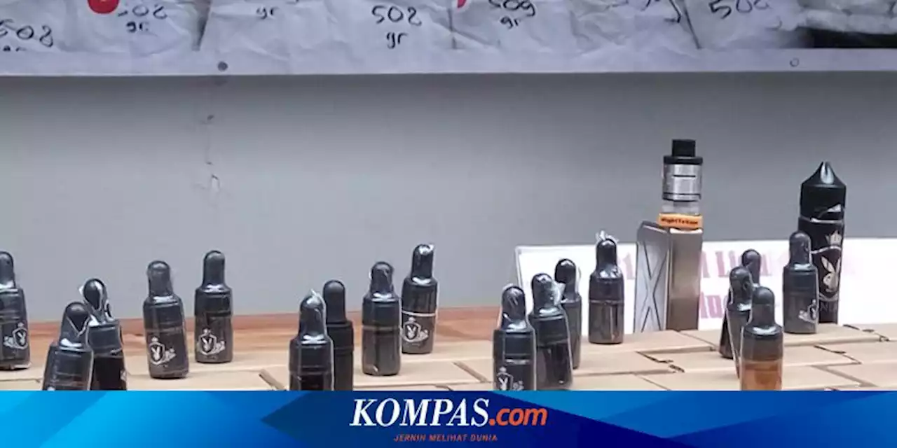 Polisi Masih Kejar Sindikat Internasional Liquid Vape Sabu yang Digerebek di Meruya Utara