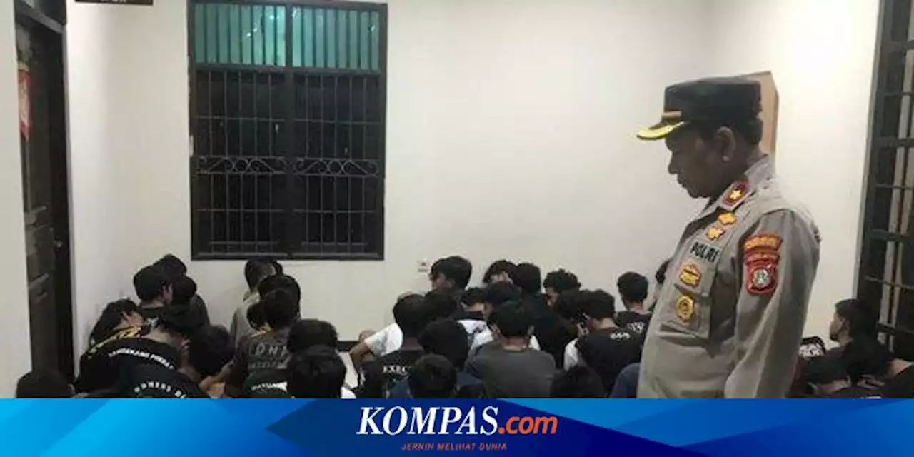 Polisi Tangkap 72 Remaja di Kota Tangerang yang Diduga Berencana Tawuran Usai Pesta Miras