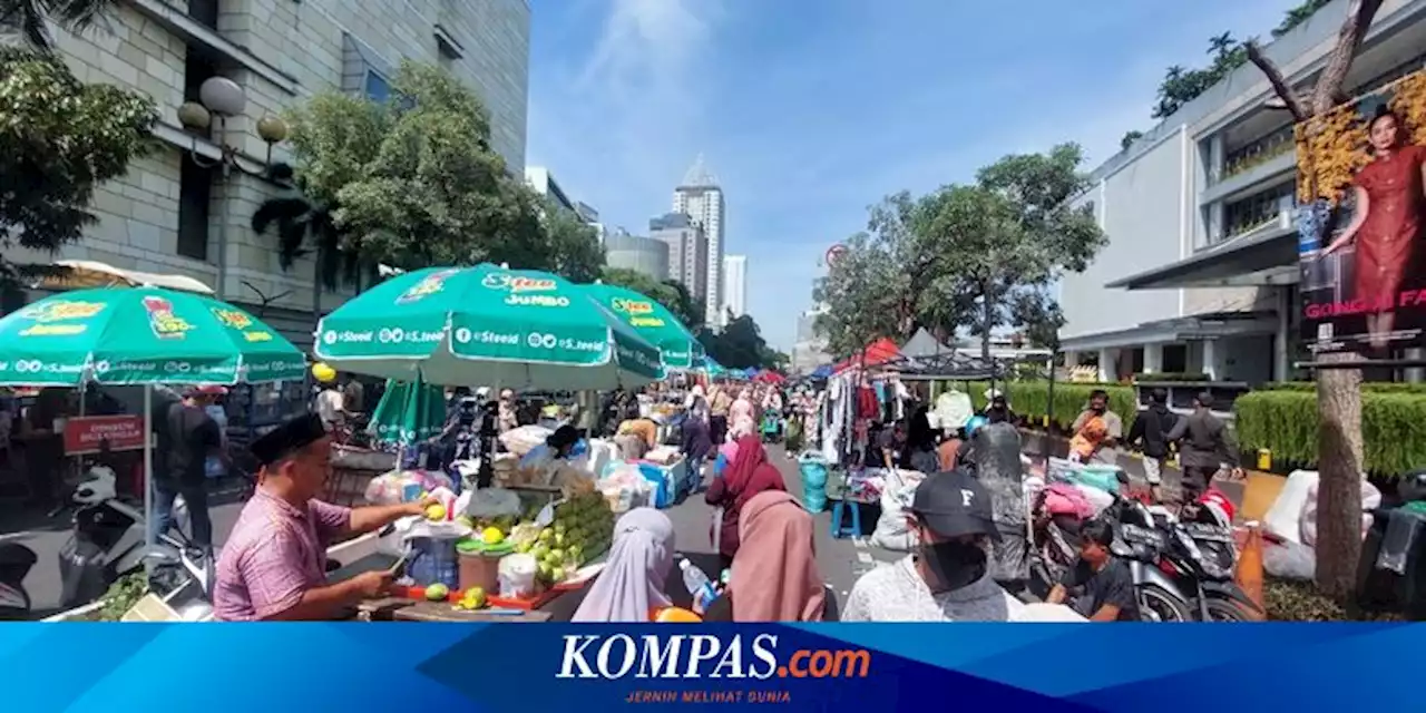 Steril di Hari Kerja, Jalan di Sekitar Plaza Indonesia Tetap Jadi 'Spot' Kuliner Saat 'Car Free Day'