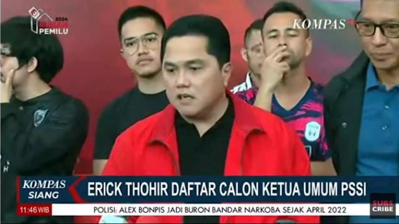 Gibran Dukung Erick Thohir Jadi Caketum PSSI, Singgung Pengalamannya Tangani Inter Milan