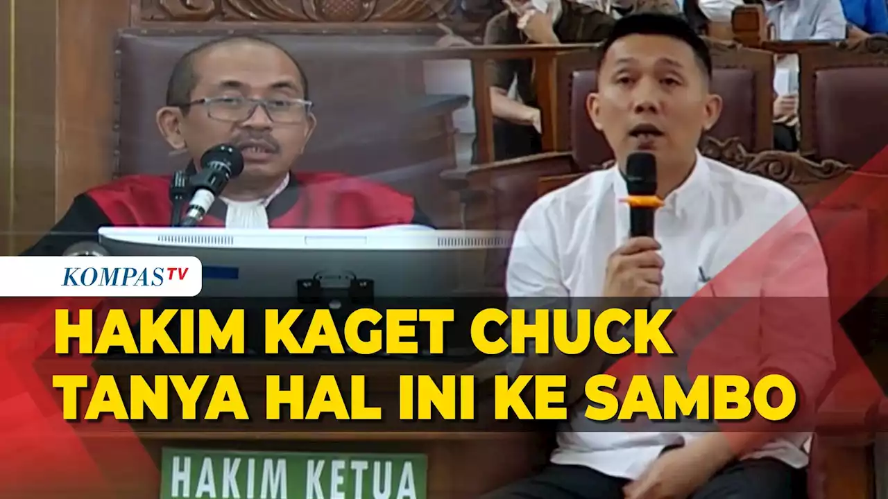 Saat Hakim Kaget Chuck Putranto Berani Tanya Skenario Ferdy Sambo