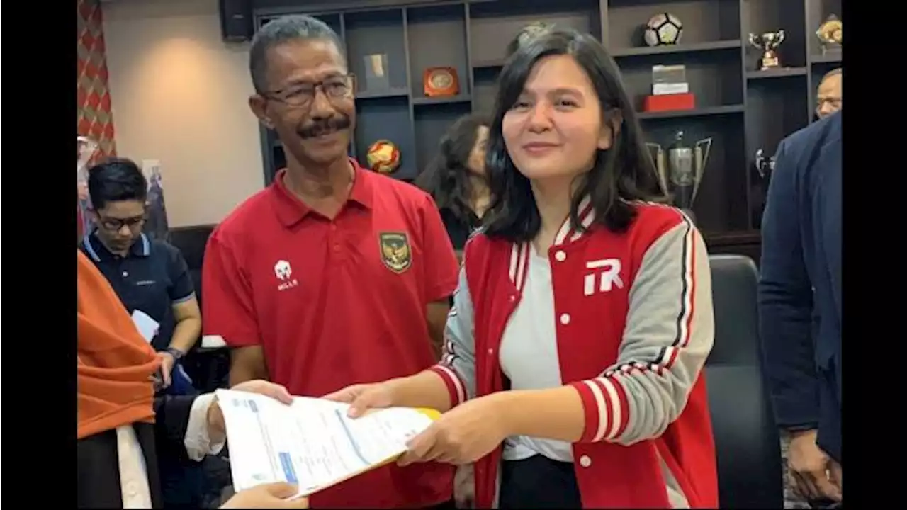 Saat Ratu Tisha Calonkan Diri Jadi Wakil Ketua Umum PSSI