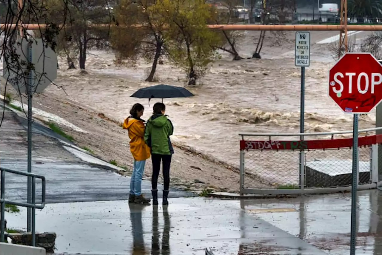 Storm-battered California gets more wind, rain and snow