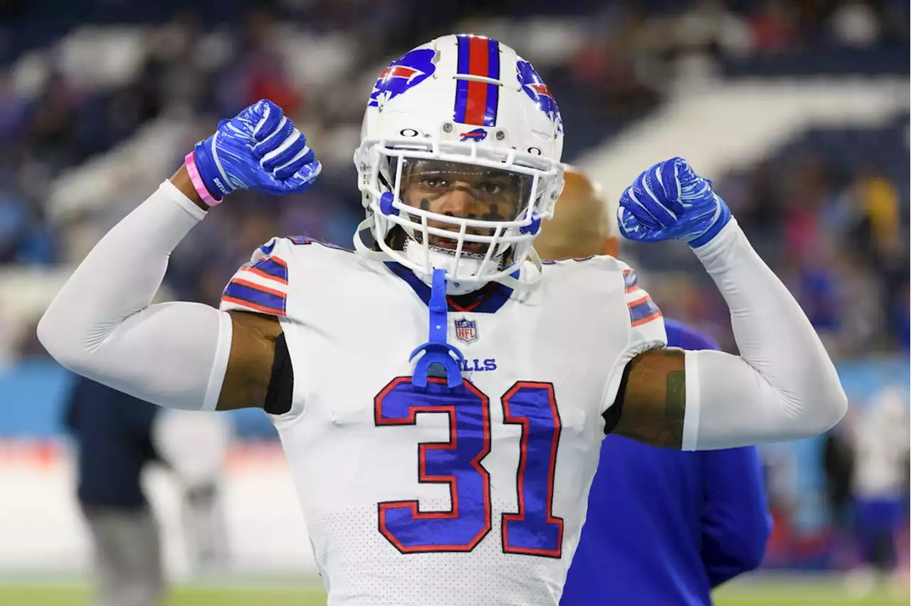 Damar Hamlin visita a los Bills por vez primera desde que colapsó