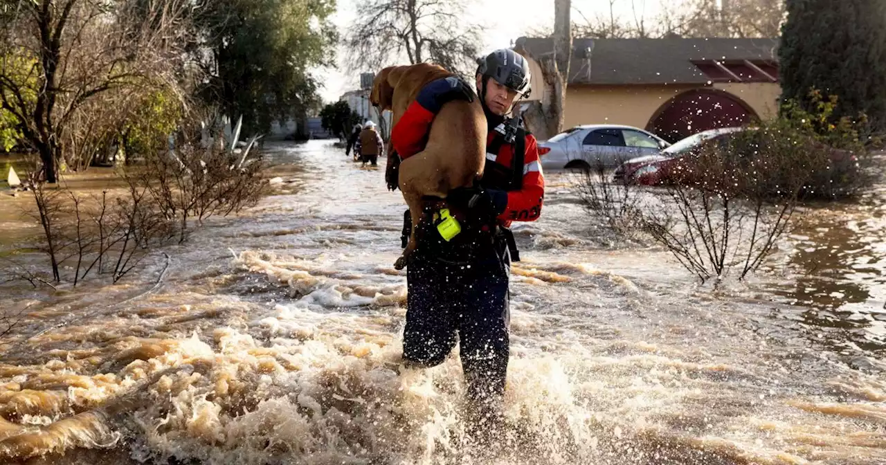 Letters to the Editor: California rains are a wake-up call to climate upheaval to come