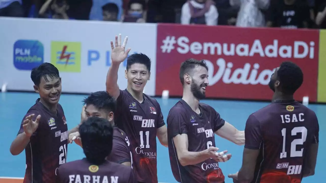 Jakarta STIN BIN Rebut Puncak Klasemen PLN Mobile Proliga 2023