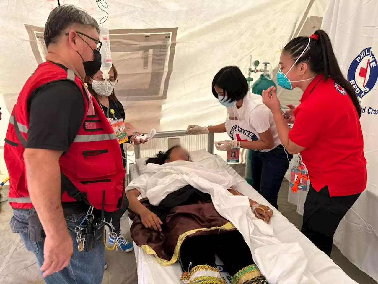 Over 100 medical volunteers deployed by PH Red Cross in Sinulog Festival