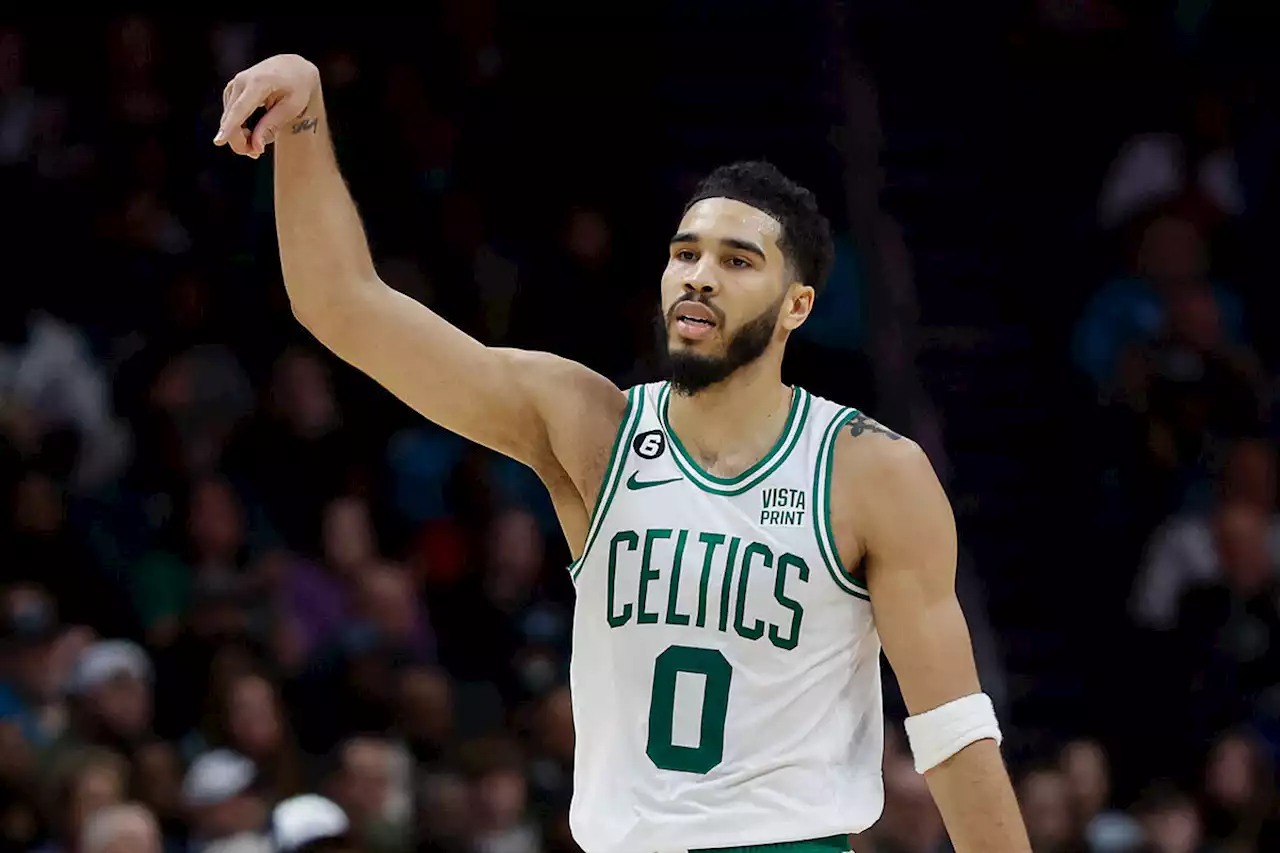 Jayson Tatum comanda la victoria de los Celtics, la sexta consecutiva