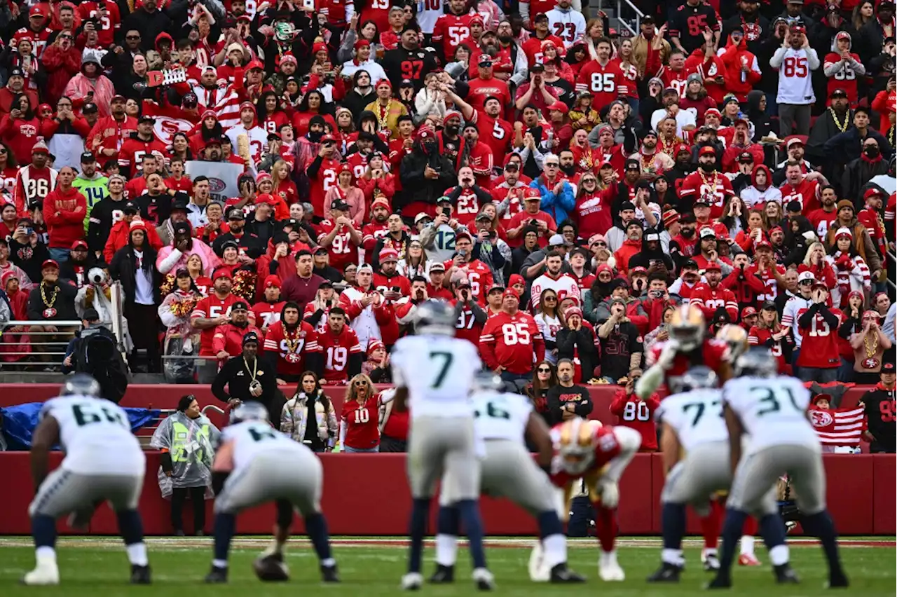 ‘The football gods were smiling on us’: Rain stays away from 49ers’ playoff win vs. Seahawks