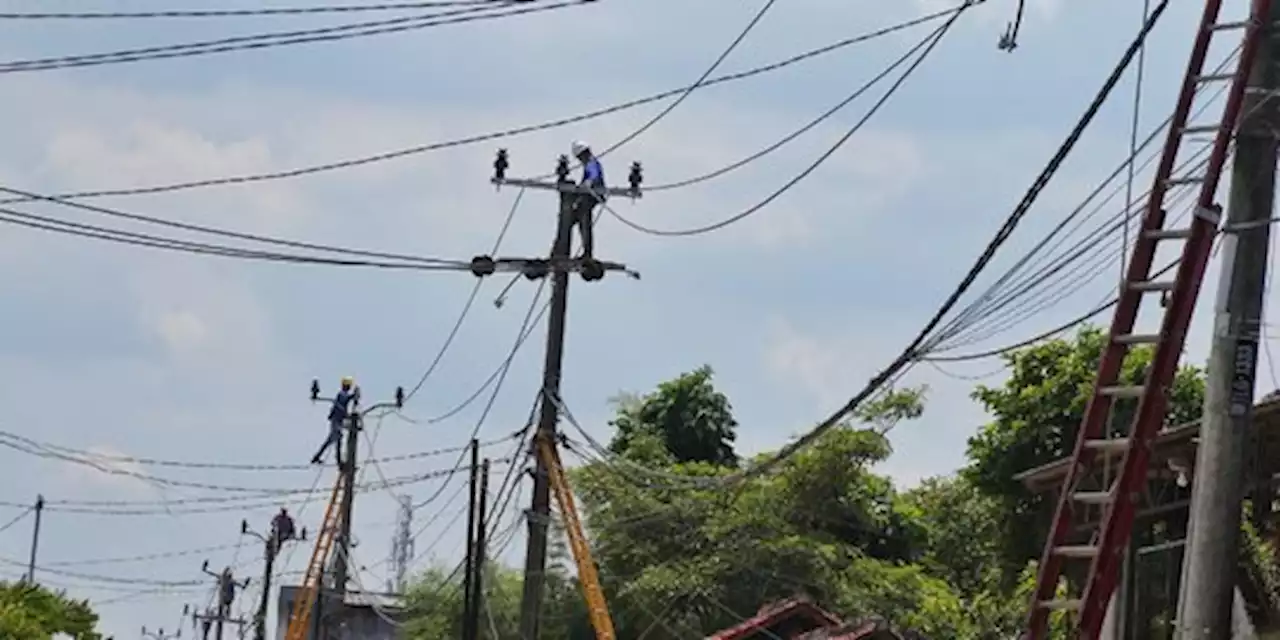 Belasan Jaringan Utilitas Provider Bodong di Surabaya Ditertibkan | merdeka.com