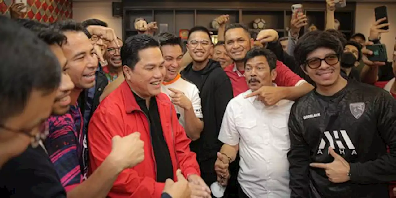 Erick Thohir Diklaim Kantongi 60 Voters Suara Modal Maju Ketum PSSI | merdeka.com