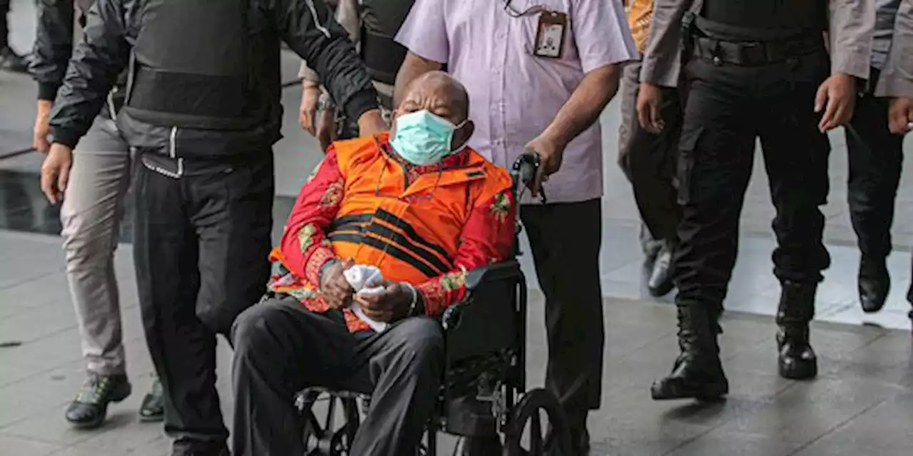 KPK Pastikan Kesehatan Lukas Enembe dalam Rutan Sudah Stabil | merdeka.com