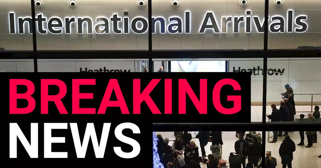 Man arrested for terrorism offence after uranium found at Heathrow Airport