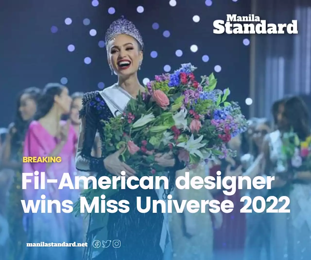 Fil-American designer wins Miss Universe 2022