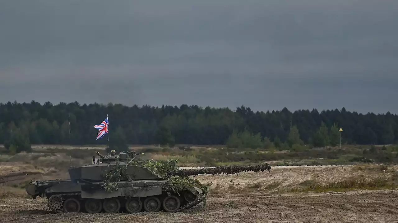 London liefert der Ukraine 14 Kampfpanzer