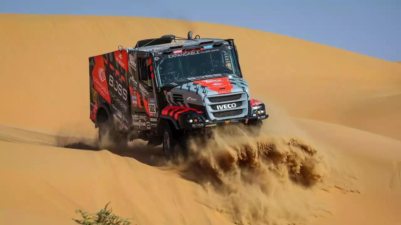 Trucker Van Kasteren rijdt overtuigend naar eindzege in Dakar Rally