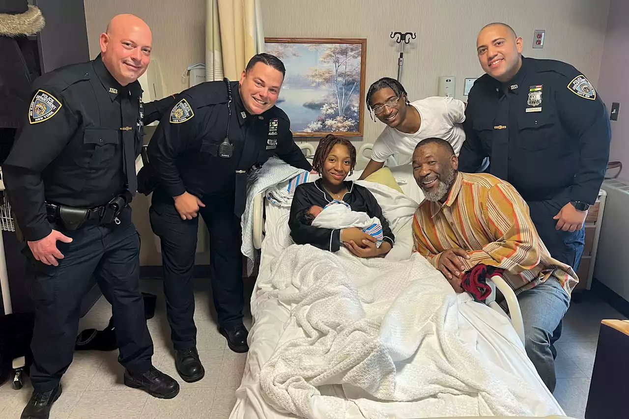 Cops help deliver baby in NYC couple’s living room: ‘They are angels’