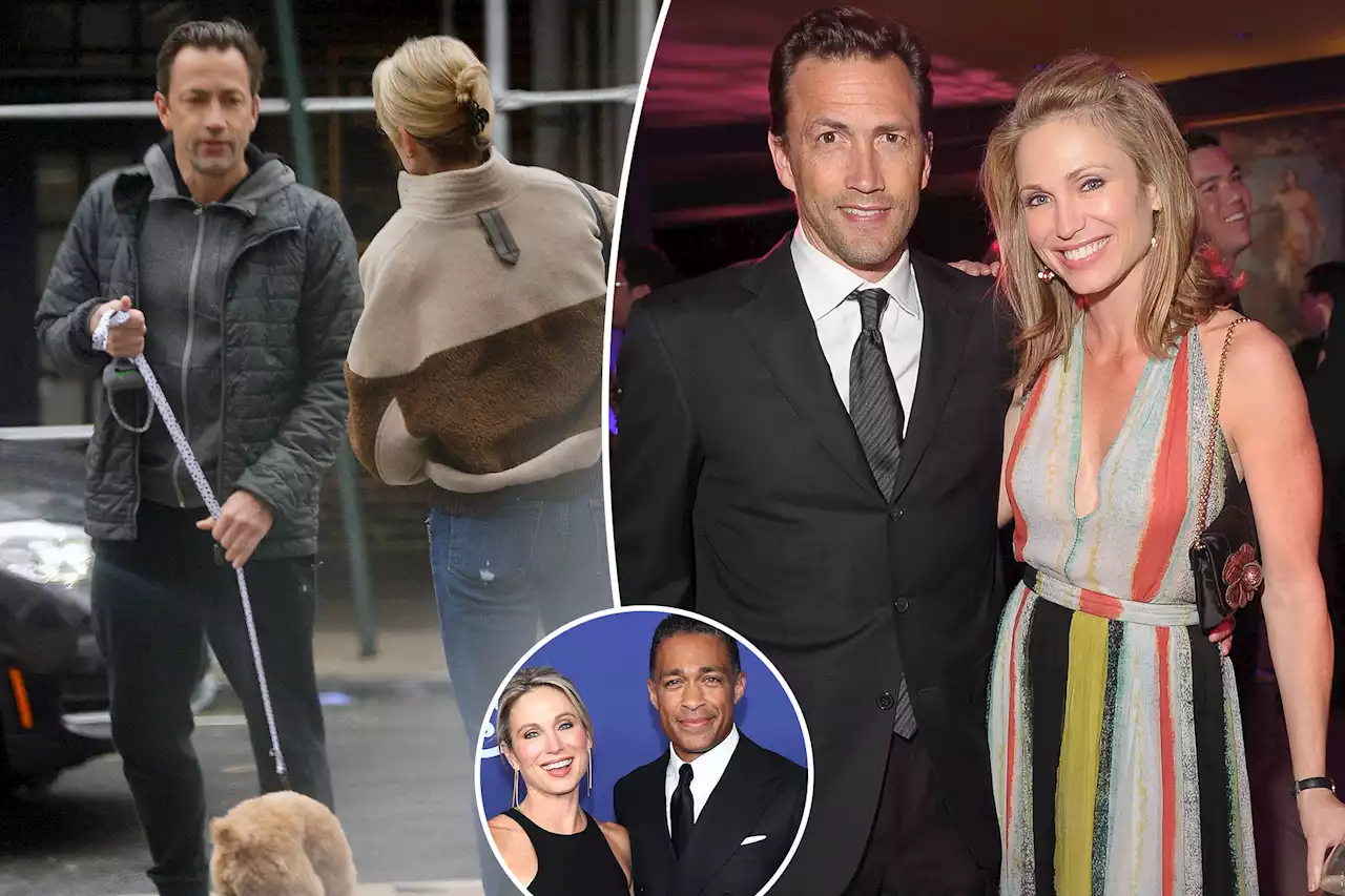 Amy Robach meets up with ex Andrew Shue amid T.J. Holmes romance