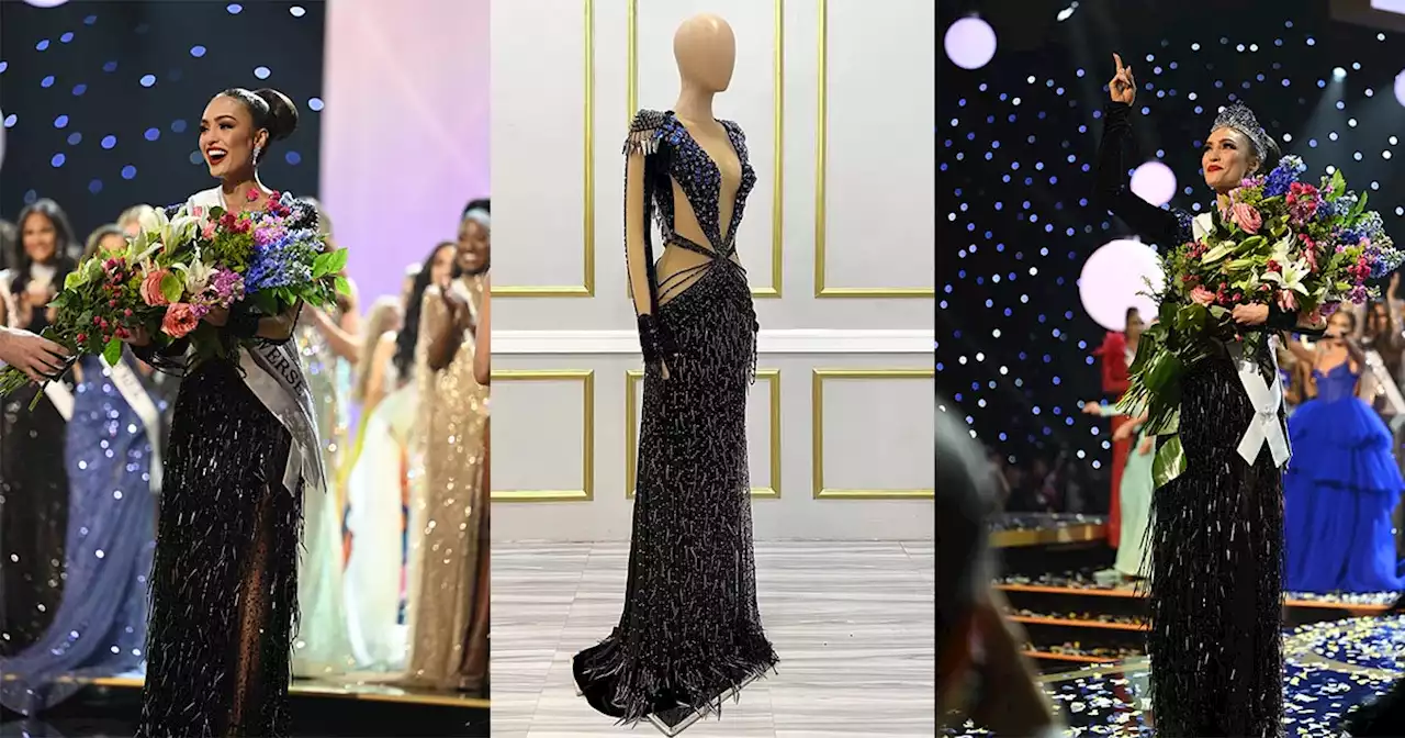 LOOK: Miss Universe 2022 R'Bonney Gabriel's winning gown was made by a Filipino designer