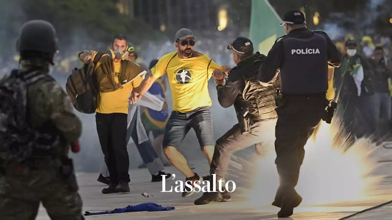 L'assalto al Parlamento brasiliano